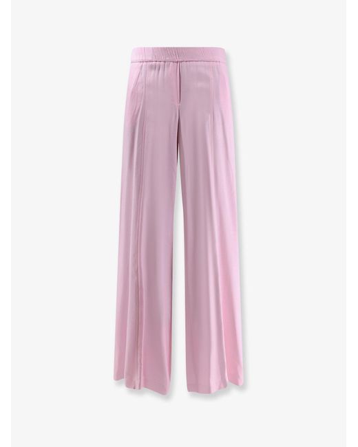 Nude Pink Viscose Trousers