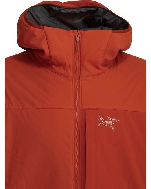 Arc'teryx Red "Proton Lt" Technical Jacket for men