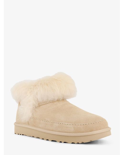 Ugg Natural Classic Ultra Mini Suede Boots