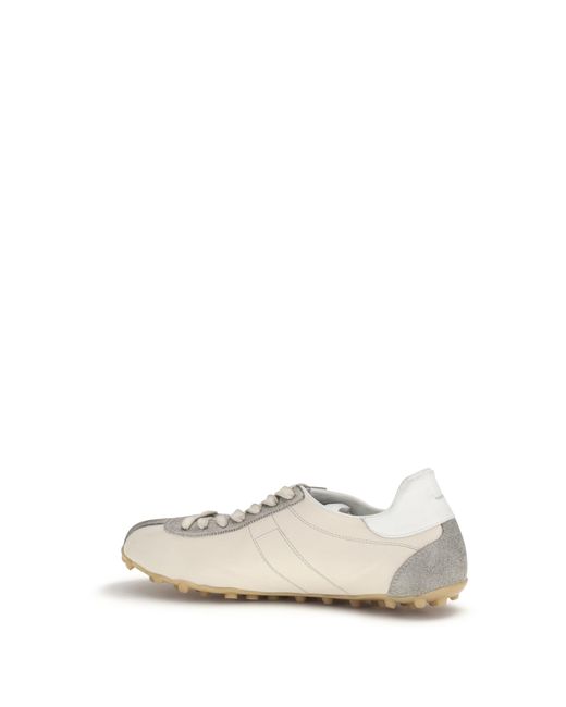 Margiela White Sprinter Sneakers Hb293 for men
