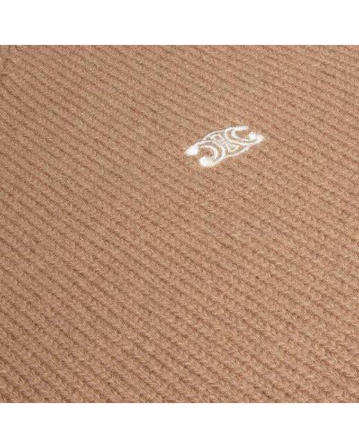 Céline Natural Wool And Cashmere Crewneck Sweater