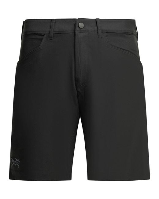 Arc'teryx Black "Kragg" Technical Shorts for men