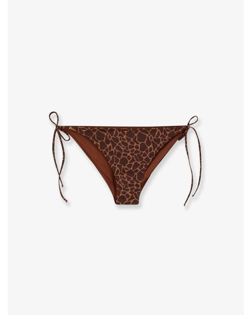 Mc2 Saint Barth Brown Bikini Bottoms