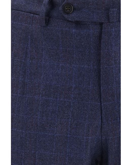 Germano Blue Tailored Pants for men