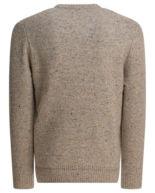 Alex Mill Brown "Donegal" Wool Sweater for men
