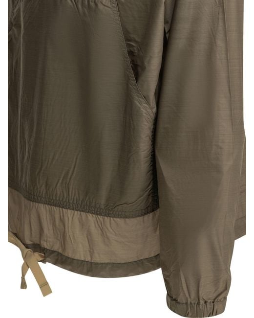 Beams Plus Green Mil Smock Wool Nylon Lightweight Jacket for men