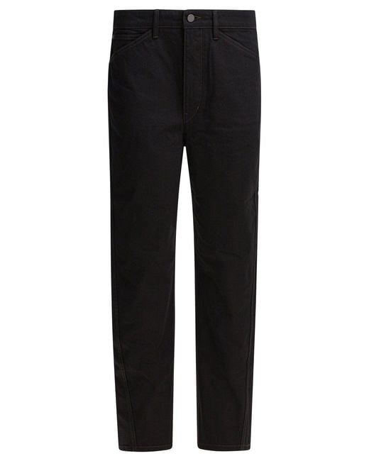 Lemaire Black "Twisted" Jeans