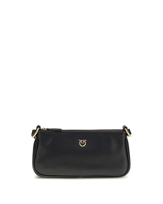 Pinko Black Shoulder Bag Mini Half Moon