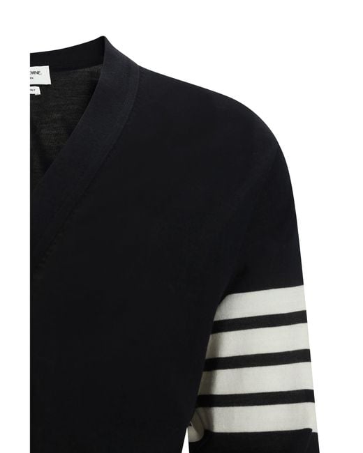 Thom Browne Black Cardigan for men