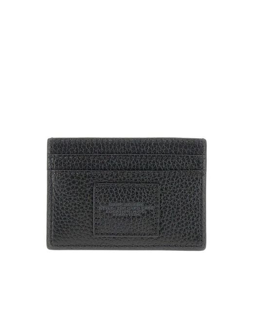 Marc Jacobs Black Grain Leather Cardholder
