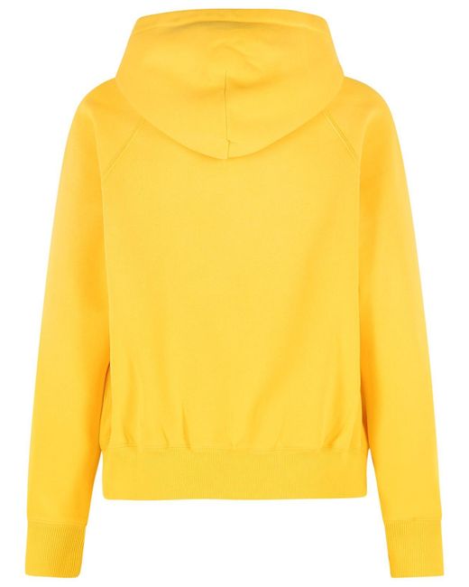 Polo Ralph Lauren Yellow Cotton Blend Sweatshirt