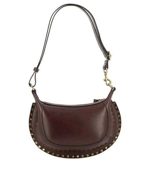 Isabel Marant Brown "Oskan Moon" Shoulder Bag