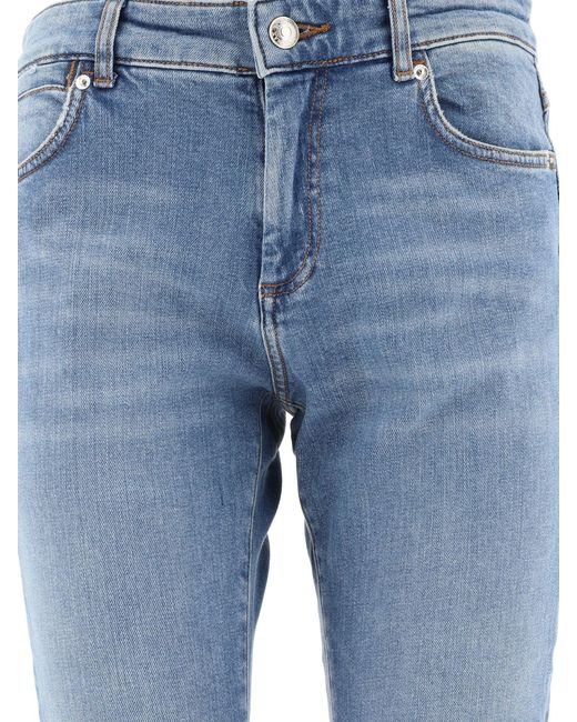 MAX MARA SPORTMAX DENIM Blue "Navata" Jeans