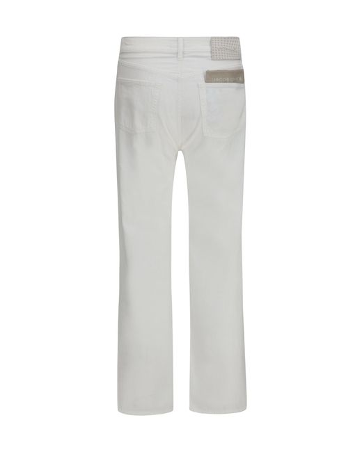 Jacob Cohen Gray Edo Vintage 5-Pocket Jeans for men