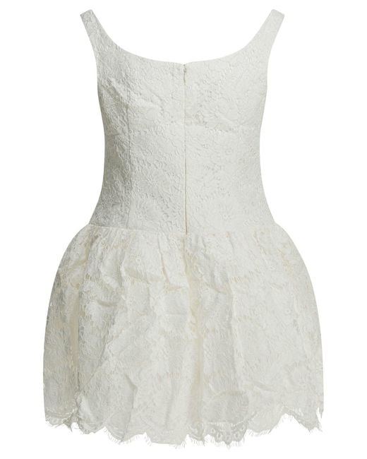 Self-Portrait Multicolor Dresses White