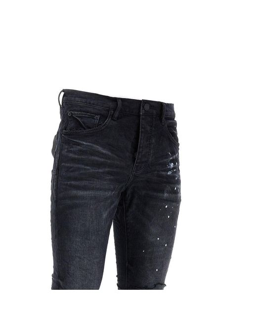 Purple Brand Blue Stretch Denim 'P001' Jeans for men