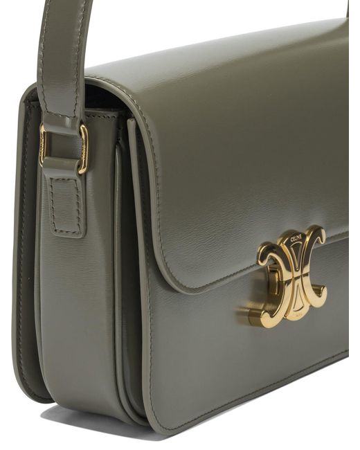 Céline Gray Crossbody Bags