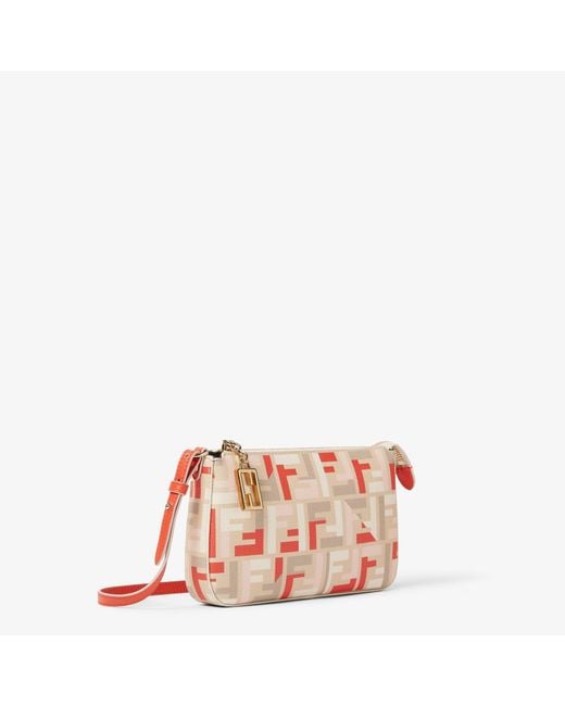Fendi Pink "Baguette" Crossbody Pouch