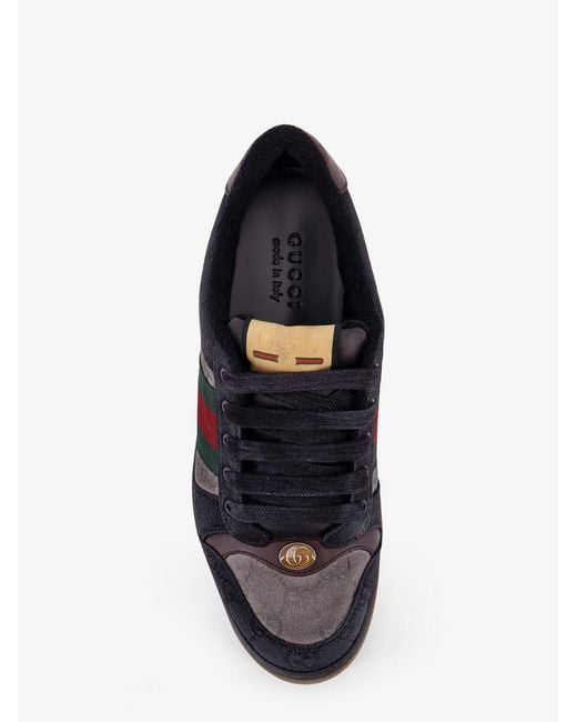 Gucci Multicolor Gg Bicolor Fabric Sneakers for men