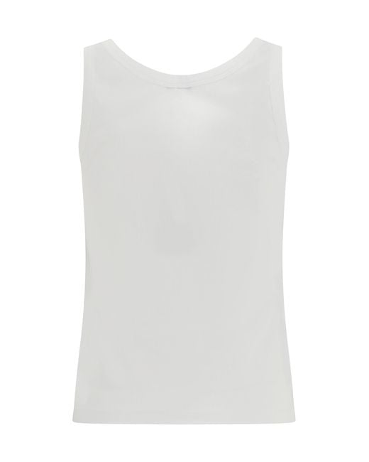 Versace White Tank Top