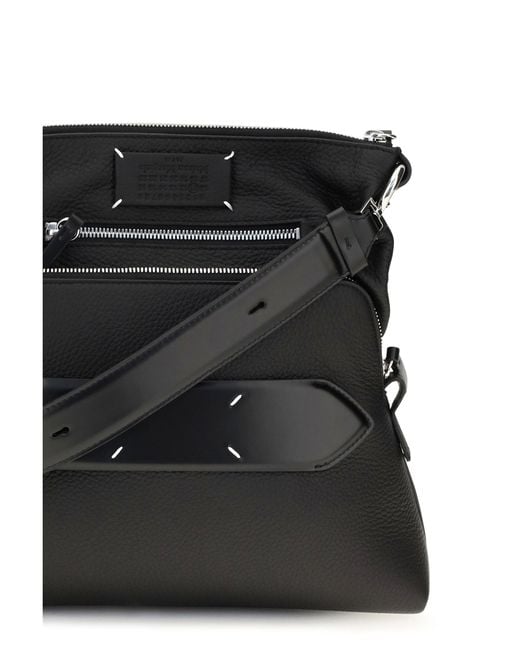 Margiela Black Small Soft 5Ac Multifunction Crossbody Bag