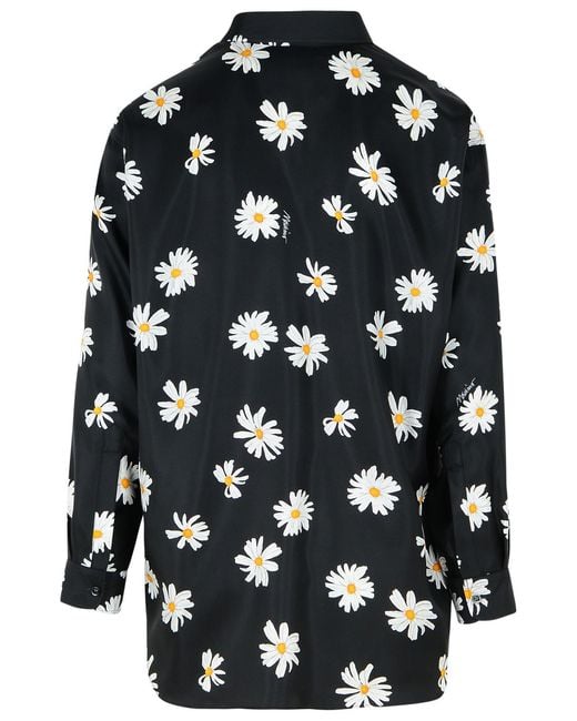 Moschino Blue Silk Shirt for men