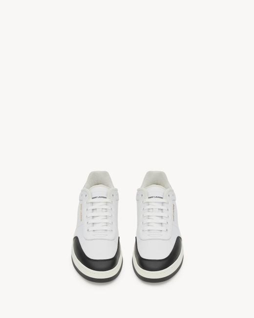 Saint Laurent White "Sl/61" Sneakers for men
