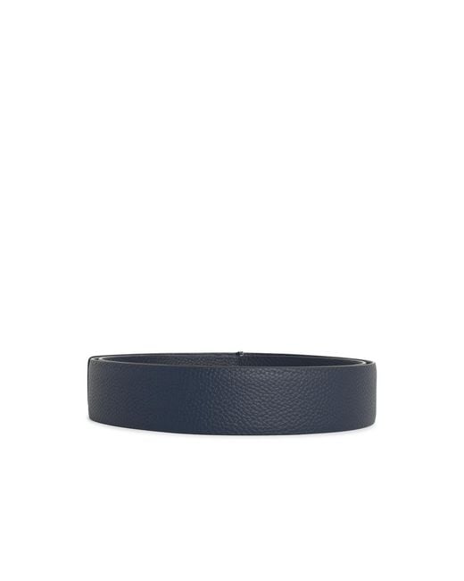 Tom Ford Blue Reversible Leather Belt for men