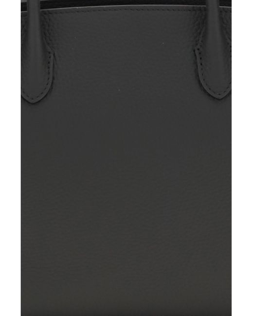 The Row Black Marlo 12 Tote Bag
