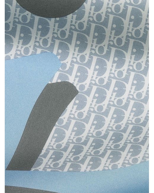 Dior Blue Dior Dior Infini 70 Squared Foulard