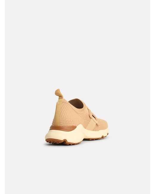 Tod's Natural "Kate" Sneakers