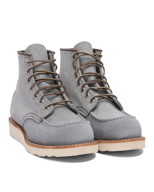 Red Wing Gray Ankle Boots