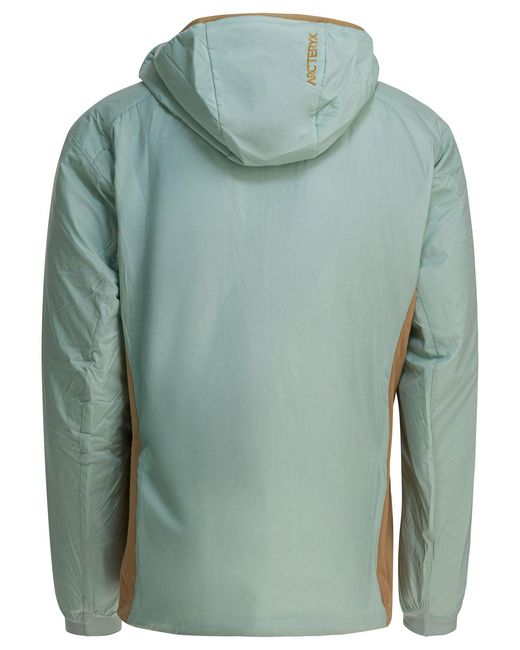 Arc'teryx Green "Atom Hoody" Jacket for men