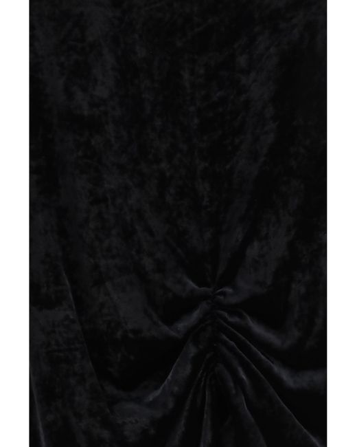Valentino Black Velvet Skirt