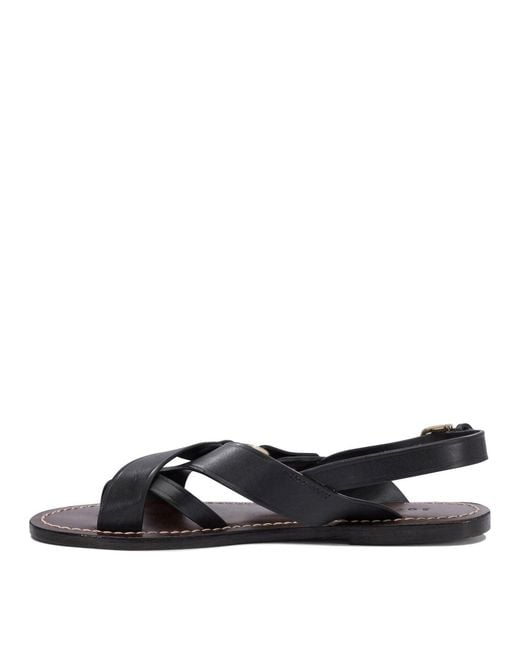 Soeur Black Florence Sandals