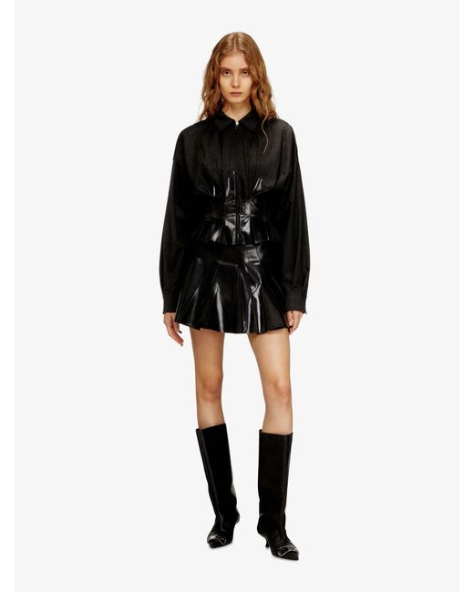 DIESEL Black G-Anbu Virgin Wool Blend Jacket