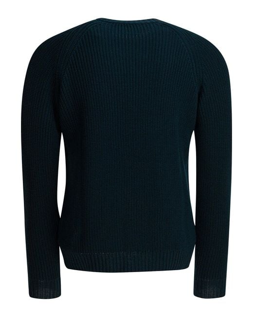 Rakku Blue Rebel Crewneck Sweater Dark for men