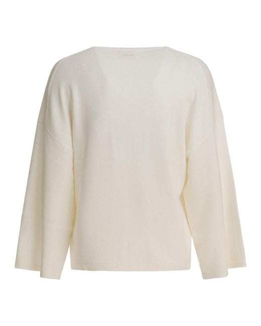 Khaite White "Darcy" Sweater