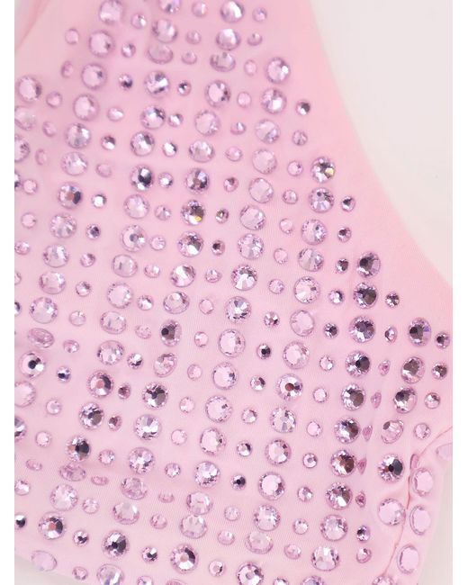 VENUJA Pink Bikini Strass All-Over
