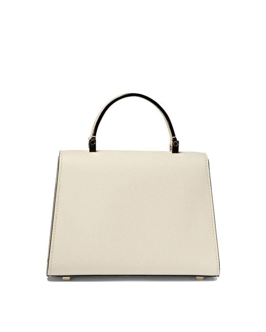 Valextra Natural "Iside Micro" Crossbody Bag