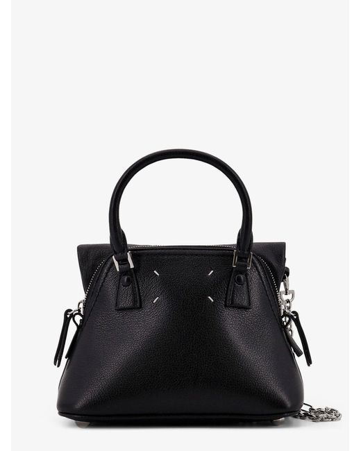 Maison Margiela Black 5Ac Classique Micro Leather Shoulder Bag