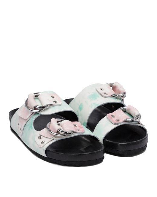 Pierre Hardy White Sandals