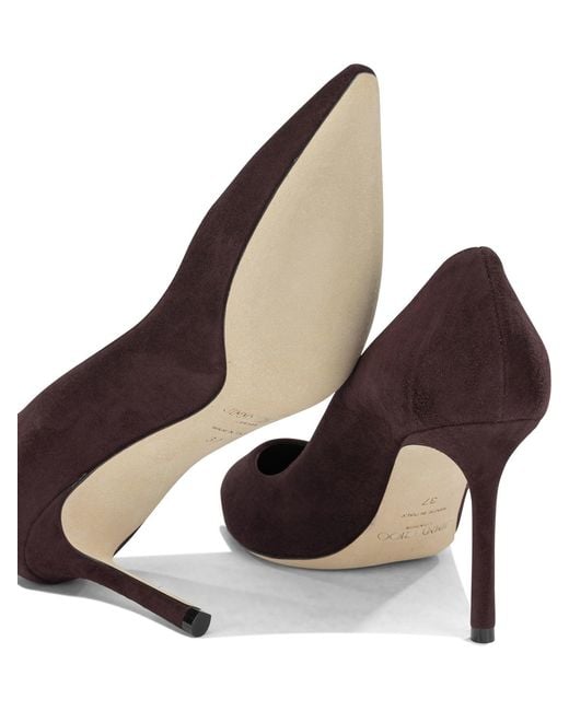 Jimmy Choo Brown "Romy 85" Décolleté