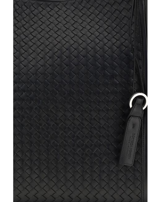 Bottega Veneta Black Courier Tote Bag for men