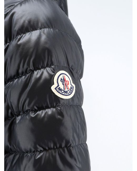 Moncler Black Igelhood Recycled Longue Saison Short Down Jacket