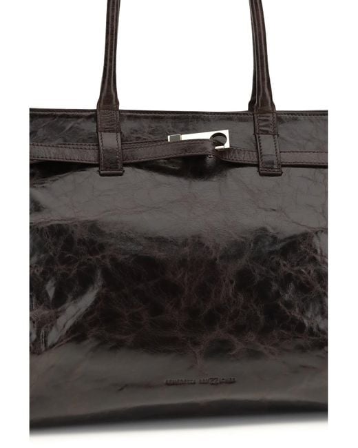 Benedetta Bruzziches Black Mame Weekend Handbag