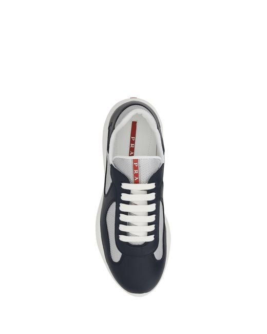 Prada Blue America's Sneakers for men