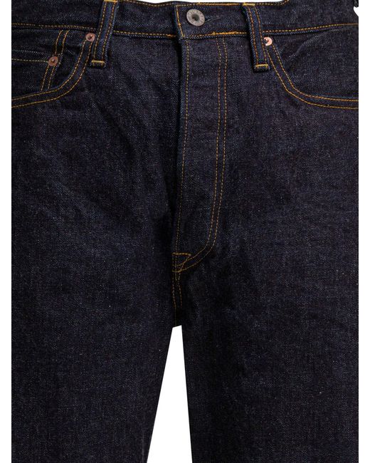 Kapital Blue Slp110Aonewash Jeans for men