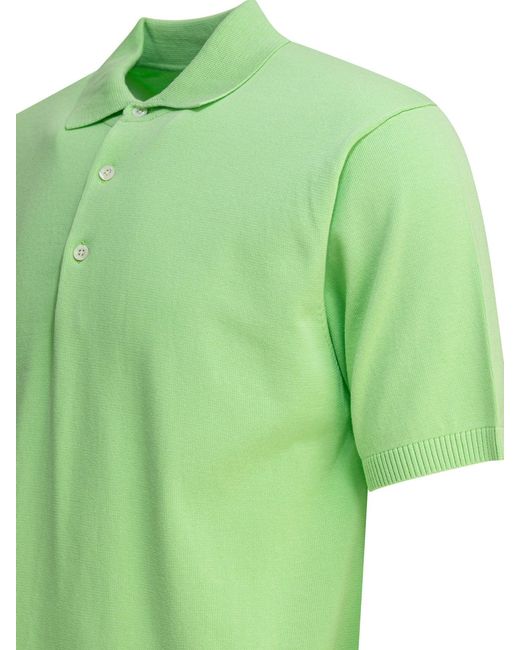 Beams Plus Green 12G Polo Shirts for men