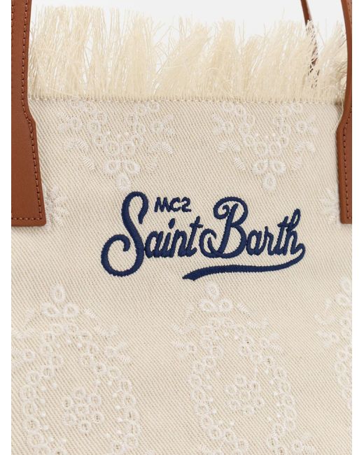 Mc2 Saint Barth Natural Le City Bag Canvas